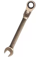 Комбинированный трещоточный шарнирный ключ 17 мм Strong СТП-95700017
