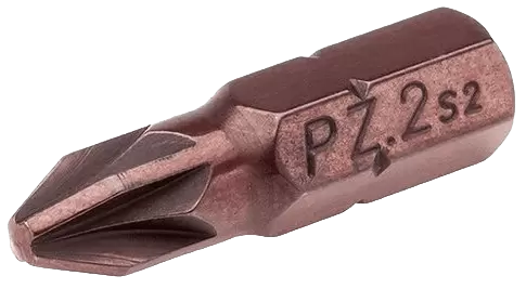 Бита для шуруповерта PZ2*25мм Сталь S2 (20шт.) PP Box Mr. Logo C025PZ2-20 - интернет-магазин «Стронг Инструмент» город Воронеж