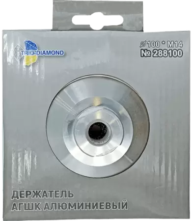 Опорная тарелка 100мм Hard (алюминиевая) для АГШК Trio-Diamond 288100 - интернет-магазин «Стронг Инструмент» город Воронеж