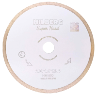 Диск алмазный отрезной 200*25.4*8.0*1.6мм по керамограниту Super Hard Hilberg HM650