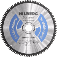 Пильный диск по алюминию 255*30*Т100 Industrial Hilberg HA255 - интернет-магазин «Стронг Инструмент» город Воронеж